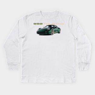 Wolf in Sheep's Clothing - 992 911 GT3 Touring Inspired Kids Long Sleeve T-Shirt